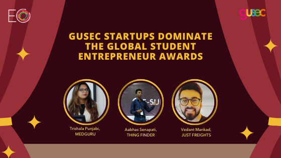 GUSEC Startups Dominate the Global Student Entrepreneur Awards